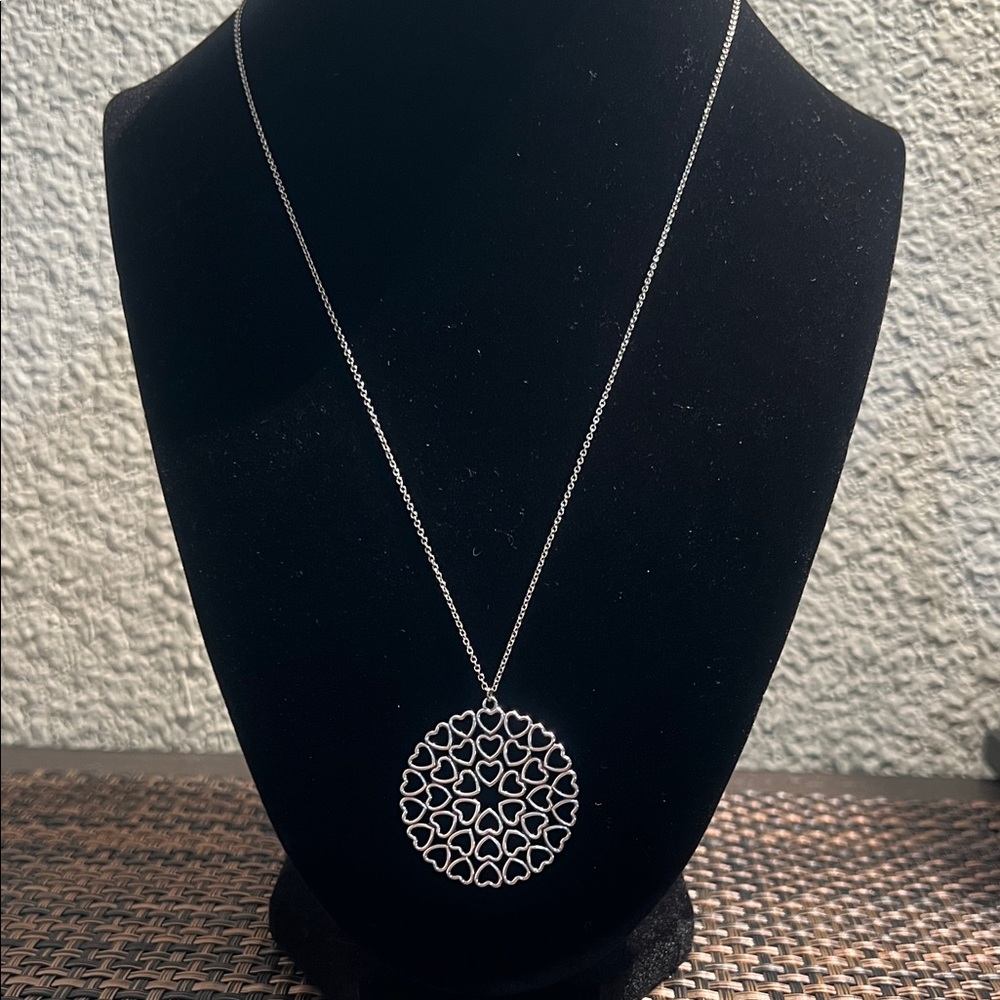 Tiffany & Co. Paloma Picasso Crown of Hearts Medallion Necklace